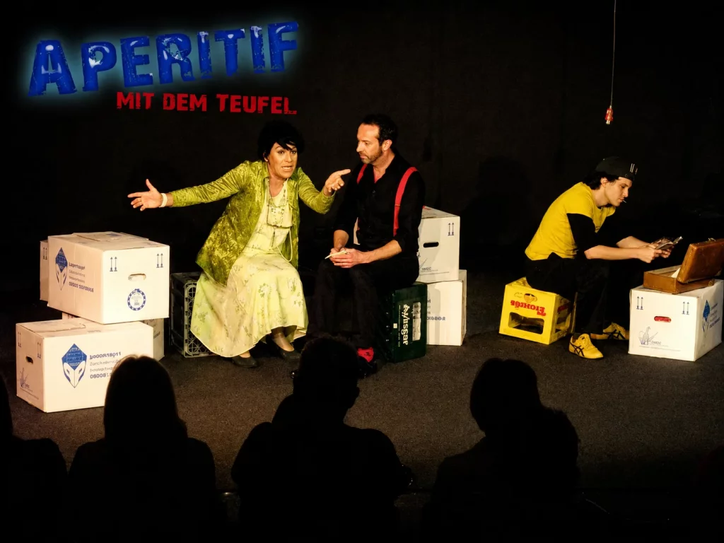 Aperitif mit dem Teufel